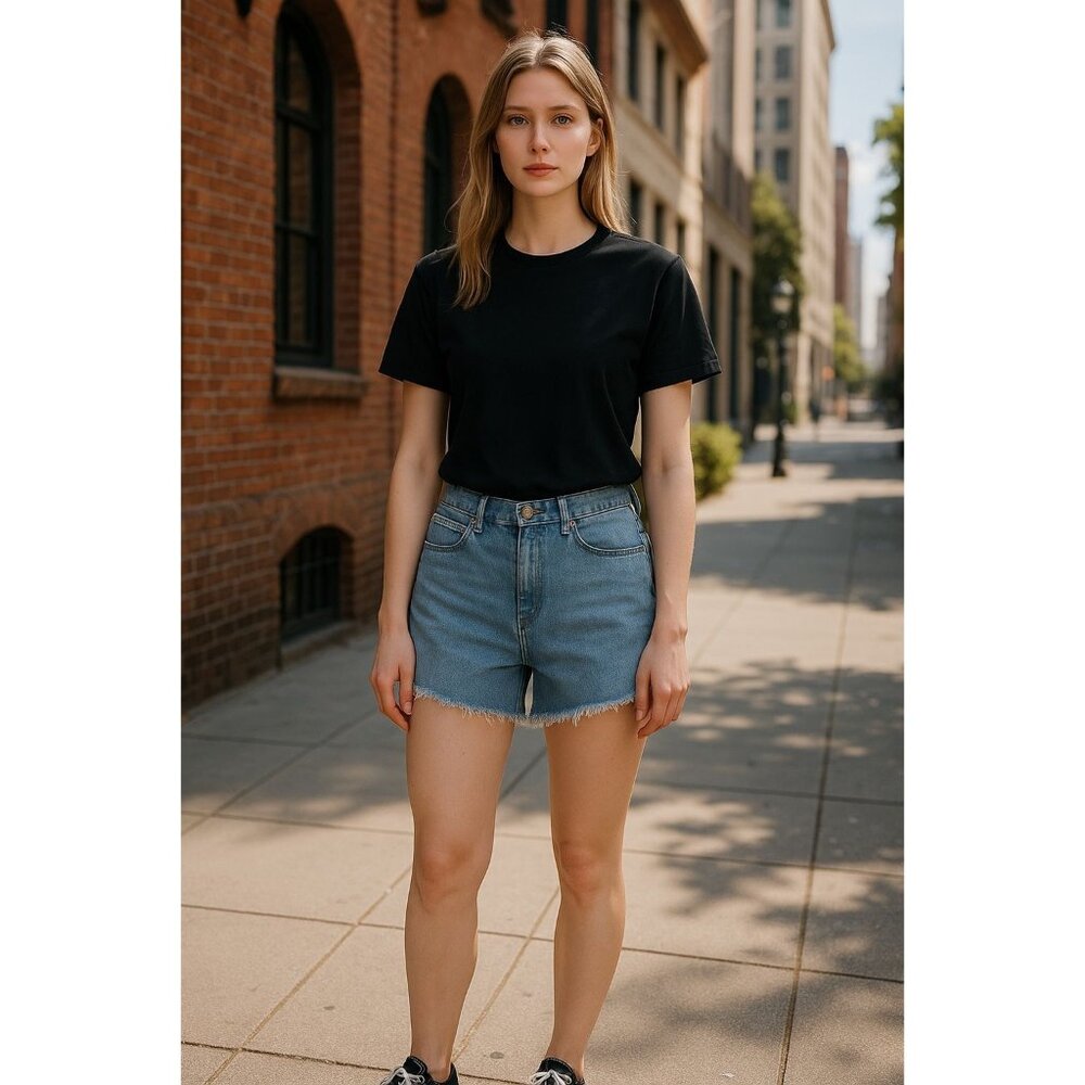 PAIGE Women High Rise Noella Short 31